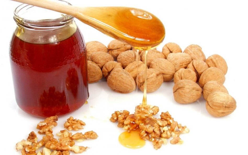 honey and nuts for breast augmentation